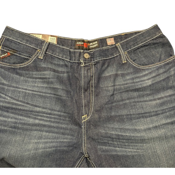 Ariat FR M4 Low Rise Straight Leg Flame Resistant Jeans 44x38 NWT Work Denim